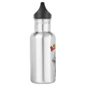 Ah Männer Regenbogen Religiös Vintage Edelstahlflasche (Links)