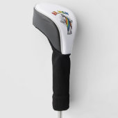 Ah Männer Regenbogen Religiös Vintage Golf Headcover (angewinkelt)