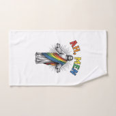 Ah Männer Regenbogen Religiös Vintage Handtuch (Handtuch)