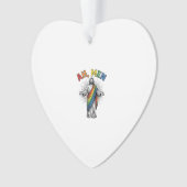 Ah Männer Regenbogen Religiös Vintage Ornament (Vorderseite)