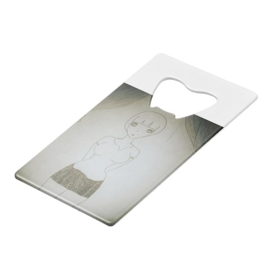 ah melissa, was will du? geldbeutel flaschenöffner (Vorderseite Schrägansicht)