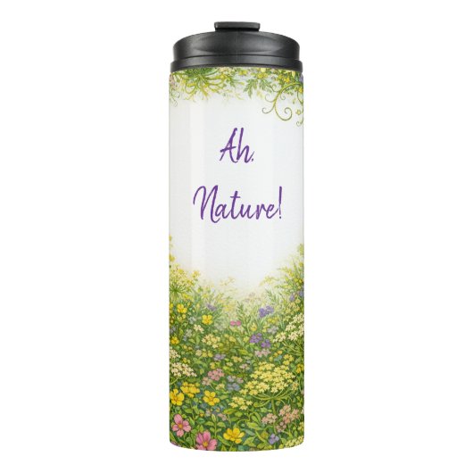 Ah, Natur! Reisebecher Thermosbecher (Vorderseite)