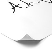 Ah Paris! Kostenvoranschlag | Mit Effiel Tower Poster (Ecke)