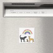AH- Pups und Regenbogenmagnet Magnet (In Situ (Geschirrspüler))
