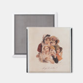 Ah! Qu'il est Bon! Magnet (Vorderseite/Rückseite)