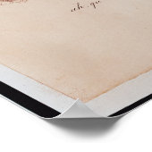 Ah! Qu'il est Bon! Poster (Ecke)