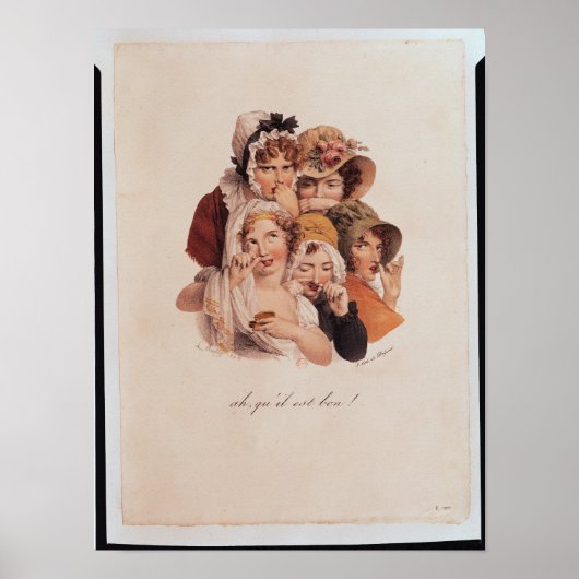 Ah! Qu'il est Bon! Poster (Vorne)