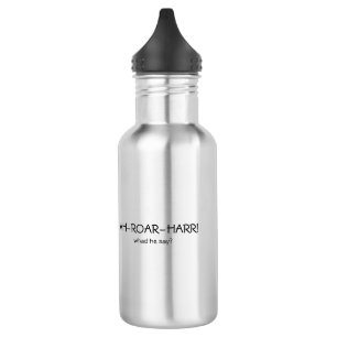 AH-ROAR-HARR Lustiger Spruch Edelstahlflasche