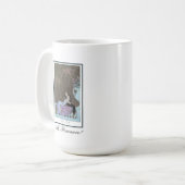 Ah, Romance! Küssen der Paar-Tasse Kaffeetasse (Vorderseite Links)