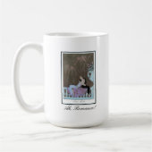 Ah, Romance! Küssen der Paar-Tasse Kaffeetasse (Links)