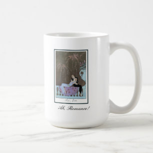 Ah, Romance! Küssen der Paar-Tasse Kaffeetasse