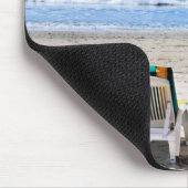 Ah...Ruhestand, Tag am Strand, Mousepad (Ecke)