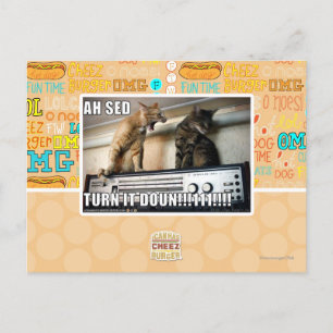 Ah Sed Dreh es ab! Postkarte