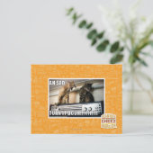 Ah Sed Dreh es ab! Postkarte (Stehend Vorderseite)