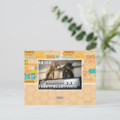 Ah Sed Dreh es ab! Postkarte (Stehend Vorderseite)