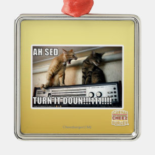Ah Sed-Drehung es unten!! Ornament Aus Metall