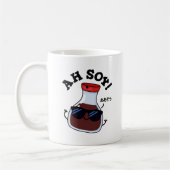 Ah Soy Funny Soy Sauce Pub Kaffeetasse (Links)
