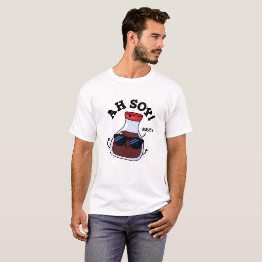 Ah Soy Funny Soy Sauce Pub T-Shirt (Vorne ganz)