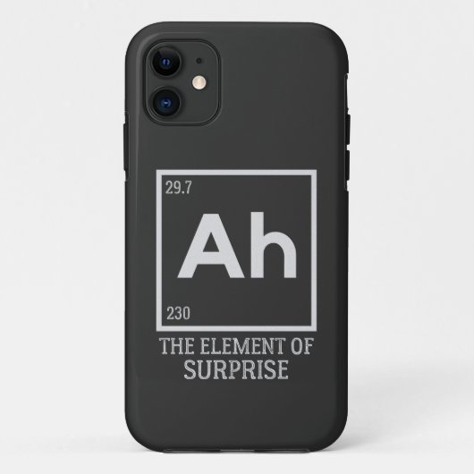 Ah the element of surprises Case-Mate iPhone hülle (Rückseite)