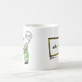 Aha! Cartoon Tasse (Mittel)