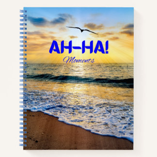 Aha!-Momente Journal Tagebuch Notizbuch