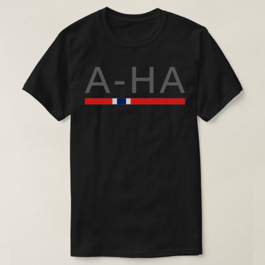 aha T-Shirt (Design vorne)
