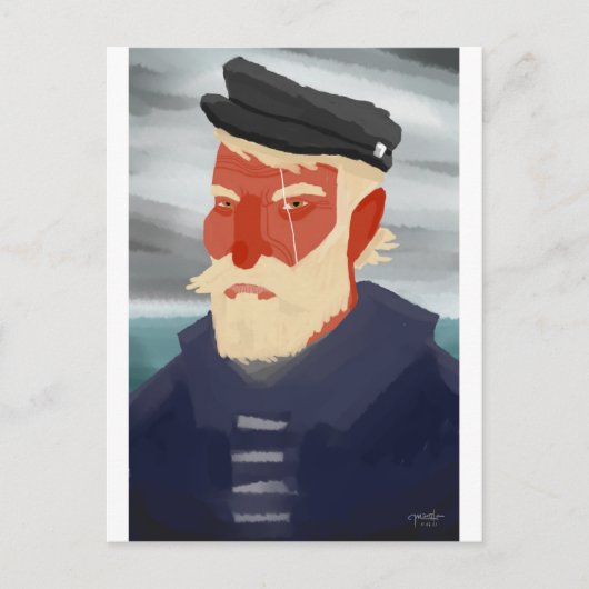 Ahab Postkarte (Vorderseite)