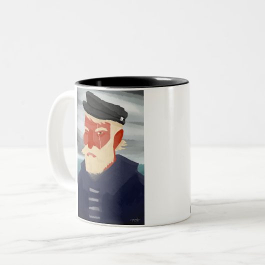 Ahab Zweifarbige Tasse (Vorderseite Links)