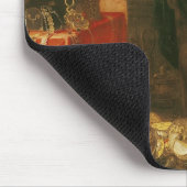 Ahasuerus, das Mordecai seinen Schatz zeigt Mousepad (Ecke)