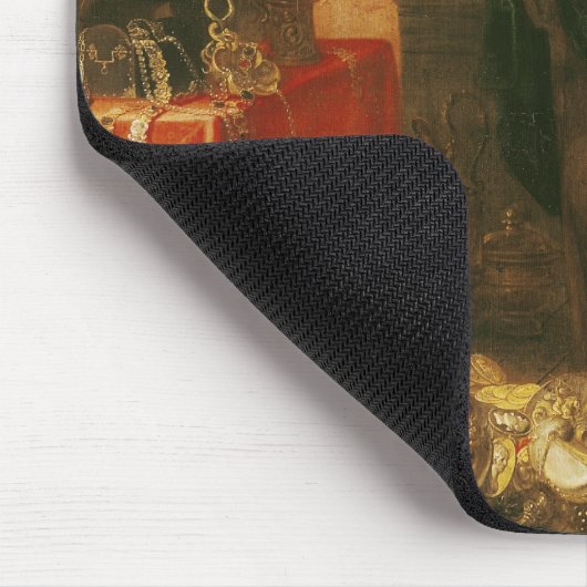 Ahasuerus, das Mordecai seinen Schatz zeigt Mousepad (Ecke)