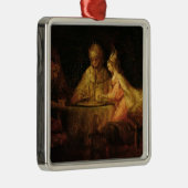 Ahasuerus, Haman und Esther, c.1660 Ornament Aus Metall (Rechts)
