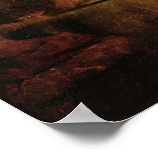 Ahasuerus, Haman und Esther, c.1660 Poster (Ecke)