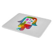 Ahava Hamsa Art Cutting Board Schneidebrett (Ecke)