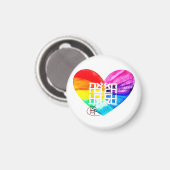 Ahava Liebe Kunst Magnet (Vorderseite/Rückseite)