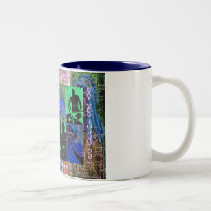 AHDI JÄHRLICHES GERICHTLICHES EREIGNIS ZWEIFARBIGE TASSE