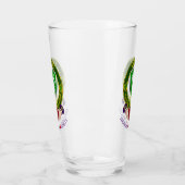 Ahearne Irish Shield & Claddagh Beer Glas (Links)