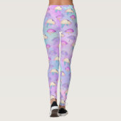 Ahegao Pastell-Leggings Leggings (Rückseite)