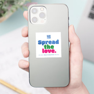 AHEI verbreitete die Liebe Sticker Promo
