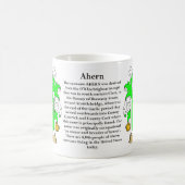 Ahern, der Ursprung, die Bedeutung und das Wappen Kaffeetasse (Mittel)