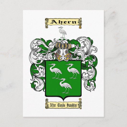Ahern Postkarte (Vorderseite)