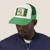 Aherne Irish Flag Kleeblatt Trucker Hat Truckerkappe (Beispiel)
