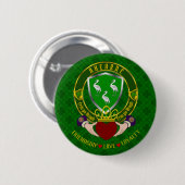 Aherzne Irish Shield & Claddagh Button (Vorne & Hinten)