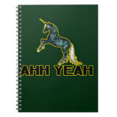 ahh ja Einhorn Notizblock (Vorderseite)