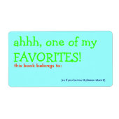 ahhh, einer meiner FAVORITES! (Vorne)