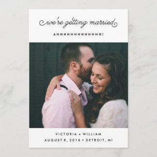 Ahhhhh - Save the Date