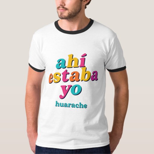 Ahí Estaba Yo – Huarache Hippie Art Tee (Vorderseite)