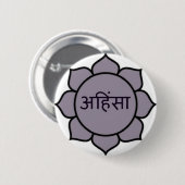 ahimsa (Lotos) .jpg Button (Vorne & Hinten)