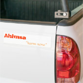Ahimsa, "Schaden keine " Autoaufkleber (Auf Lkw)