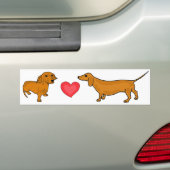 AHL-, Dackel-Liebe-Autoaufkleber Autoaufkleber (Auf Auto)