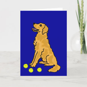 AHL-, golden retriever Gruß oder Notecards Karte